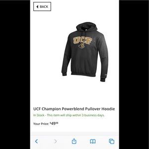 UCF like new sweatshirt